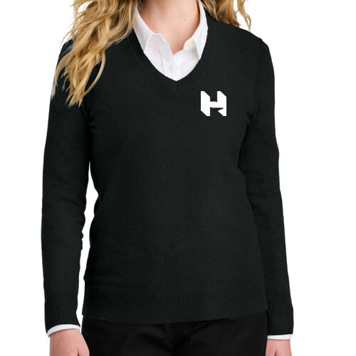 LC - Women's Easy Care V Neck Sweater Thumbnail